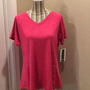 NWT Game Time Moisture Wicking Odor Repellent Pink Top Size 1X
